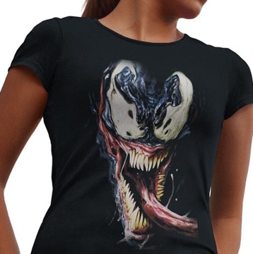 ЖЕНСКАЯ ФУТБОЛКА VENOM FILM 2