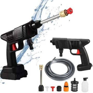 Pistola Mycia Samochodu Na Wysokie Ciśnienie z 2 AKU 88VF 1500W