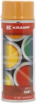 Lakier Kramp spray akrylowy żółty Power Tan 400ml błyszczący Case metal