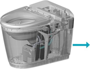 КОМПАКТНЫЙ УНИТАЗ SFA SANISMART С ШЛИФЧАТКОЙ