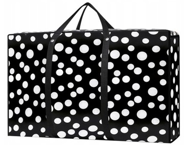 DUŻA TORBA GOSPODARCZA HANDLOWA BAZAROWA MOCNA POWLEKANA XXL 81L