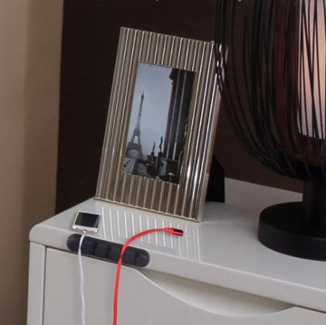 Органайзер-держатель кабеля Orico CBS5-BK 5 слотов черный