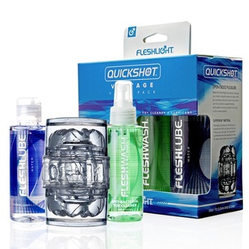 ZESTAW MASTURBATOR - FLESHLIGHT QUICKSHOT VANTAGE