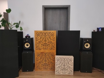 Акустическая панель-поглотитель Студийный экран