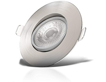 OCZKO WPUSTOWE - LED 5W - GŁĘBOKOŚĆ 3cm - UCHYLNY