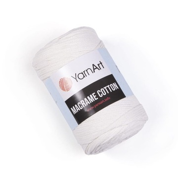 Sznurek YarnArt Macrame Cotton 752 - ecru