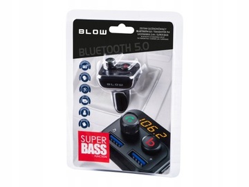 ПЕРЕДАТЧИК BLOW BLUETOOTH ЗАРЯДНОЕ УСТРОЙСТВО BASS FM USB SD