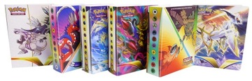 Оригинальный мини-карманный АЛЬБОМ для карточек POKEMON - РАЗЛИЧНЫЕ УЗОРЫ НА ВЫБОР