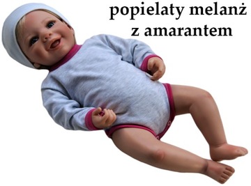 Body pajacyk 86 długi rękaw bawełniane