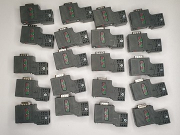 Угловой разъем 9-контактный DB9 PROFIBUS DP * SIEMENS 1P 6ES7 972-0BA52-0XA0