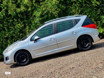 Peugeot 207 SW 1.6 HDi 90KM 2010 Peugeot 207 Zarejestrowany,Tylko 169.000km GWARANCJA 1.6 Diesel 90KM, zdjęcie 14
