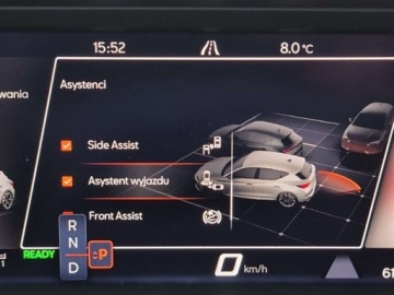Cupra Leon II Hatchback PHEV 1.4 e-Hybrid 245KM 2022 Cupra Leon VZ 245KM ACCKeyless Kamera Martwe pole 1.4 Hybryda Plug-in, zdjęcie 23