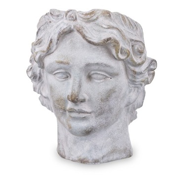 DONICZKA TWARZ GŁOWA OSŁONKA BETONOWA NA KWIATY