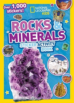 ROCKS AND MINERALS STICKER ACTIVITY BOOK: OVER 1,0