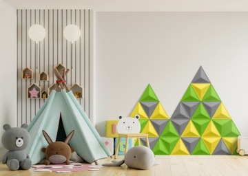 PANELE ŚCIENNE FILCOWE TRÓJKĄT 30X26 ECO SOFT