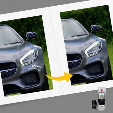 БОЛЬШОЙ НАБОР ДЛЯ РЕМОНТА ПОКРАСКИ АВТОМОБИЛЯ НАБОР СПРЕЙ Audi LY7W