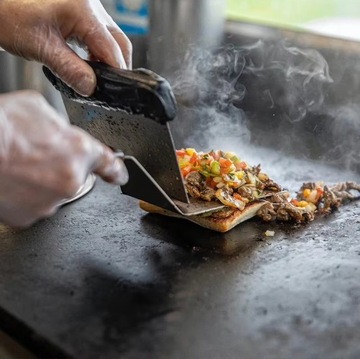 Zestaw na grilla do grillowania 20el. Akcesoria Do hamburgerów smash burger