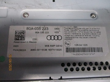 Модуль усилителя Audi Q5 80A 80a035223