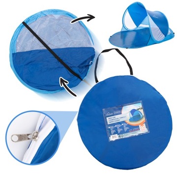 CAMPELA САМОБОРУДОВАННАЯ ПЛЯЖНАЯ ПАЛАТКА ДЛЯ ДЕТЕЙ