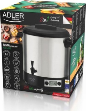 Электрическая пастеризационная емкость Adler 28 л AD 4496