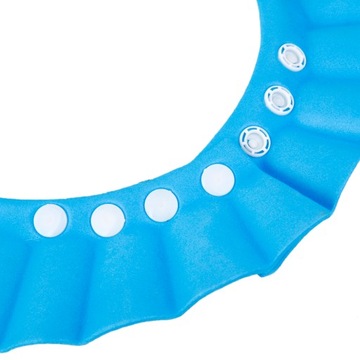 2 шапочки для малышей, шампунь для душа, шапочка для мытья с козырьком