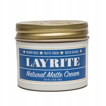 Layrite Natural Matte Cream do Włosów 120 g