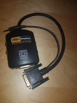 Интерфейс ПК проигрывателя Phono PreAmp Terratec