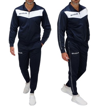 TR018B-50 r. XXL GIVOVA VISA MĘSKI KOMPLET DRESOWY