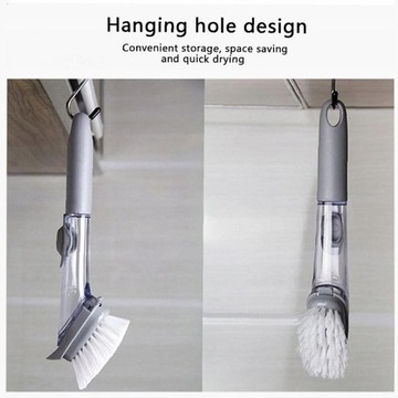 Сменная чистящая щетка с запасной жидкостью