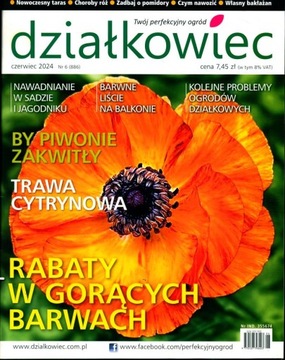 6/2024 DZIAŁKOWIEC CHOROBY RÓŻ POMIDORY BAŁKON