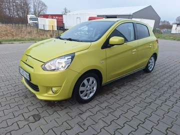 Mitsubishi Space Star Hatchback 5d 1.2 80KM 2014 Mitsubishi Space Star Klimatyzacja.Stan Top!!, zdjęcie 1