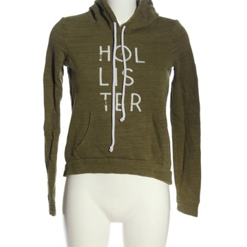 HOLLISTER Sweter z kapturem Rozm. EU 34 zielony