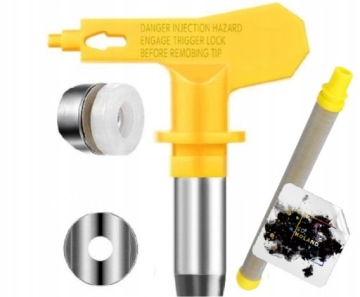 Окрасочное сопло модели 609 + 2 уплотнения крышки сопла БЕСПЛАТНЫЙ пистолетный блок