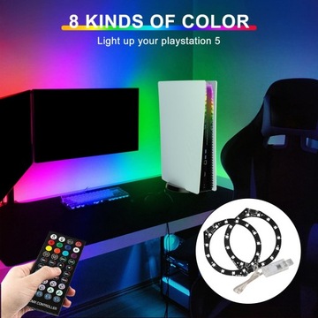 Accs Декоративный подарочный звук с пультом дистанционного управления Новые светодиодные эффекты 400 RGB