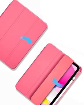 ПРОЗРАЧНЫЙ ЧЕХОЛ ДЛЯ APPLE IPAD 10,9 ДЮЙМА 10-ГО ПОКОЛЕНИЯ 2022 г. A2757 A2696 A2777 РОЗОВЫЙ