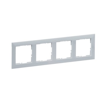 LEGRAND Suno ALUMINIUM Ramka poczwórna 721514