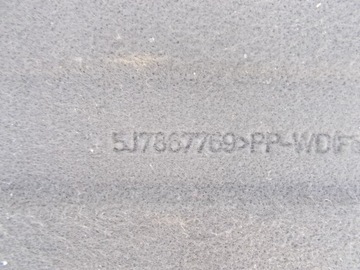 POLIČKA KUFRU ZADNÍ SKODA ROOMSTER 5J7867769