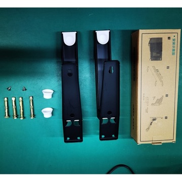 ВЫДВИЖНОЙ ДЕРЖАТЕЛЬ, СКЛАДНАЯ ПОДСТАВКА ДЛЯ МИКРОВОЛНОВОЙ ПЕЧИ ДЛЯ КУХНИ, 2 ШТ.