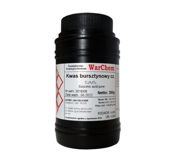 KWAS BURSZTYNOWY - czysty - 250g WARCHEM