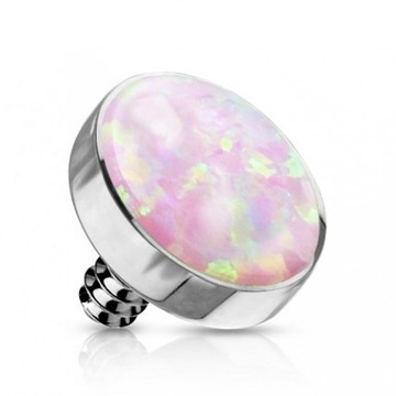 Nakrętka na microdermal - Fioletowy 1,2/4 srebrny