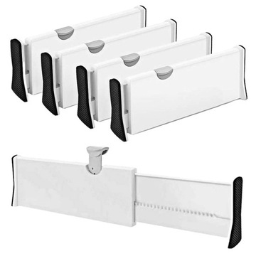 4x ORGANIZER DO SZUFLADY SZUFLAD PRZEGRÓDKA SEPARATOR PRZEGRODY
