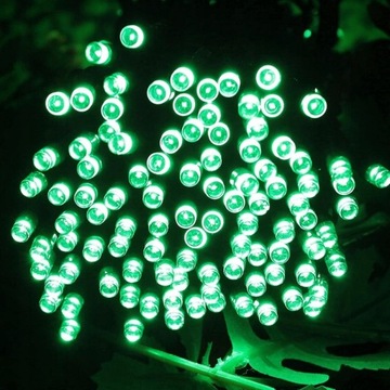 LAMPKI CHOINKOWE 200 LED ŚWIATEŁKA ZIELONE
