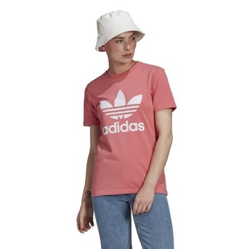 T-shirt Damski adidas GN2907 TREFOIL Różowy 40