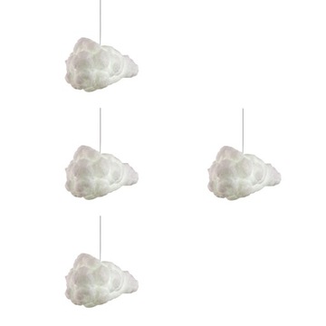 Nordic Decor Wisiorek Light Shade Cloud 4 sztuki