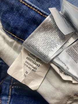 Tommy Hilfiger oryginalne Jeansowe niebieskie SPODENKI W 31