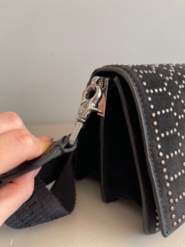 Кожаная сумка через плечо Zadig&Voltaire Lolita со стразами