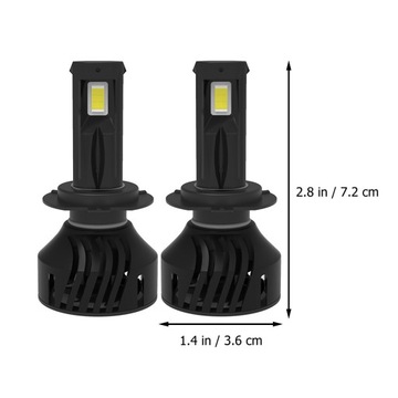 2 шт. светодиодные АВТОМОБИЛЬНЫЕ ФАРЫ H7 ФАРНАЯ ЛАМПОЧКА