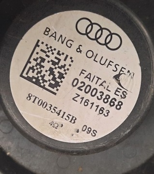 Аудиосистема AUDI A5 S-LINE 13R BANG&OLUFSEN