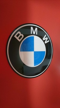 BMW logo na ścianę gadżet prezent dla męża chłopaka do domu garażu
