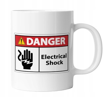 ŚMIESZNY KUBEK PREZENT - dla elektryka